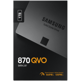 Твердотельный диск 4TB Samsung 870 EVO, V-NAND, 2.5", SATA III, [R/W - 530/560 MB/s]